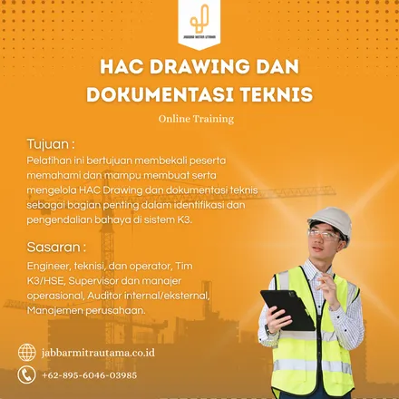 HAC Drawing dan Dokumentasi Teknis